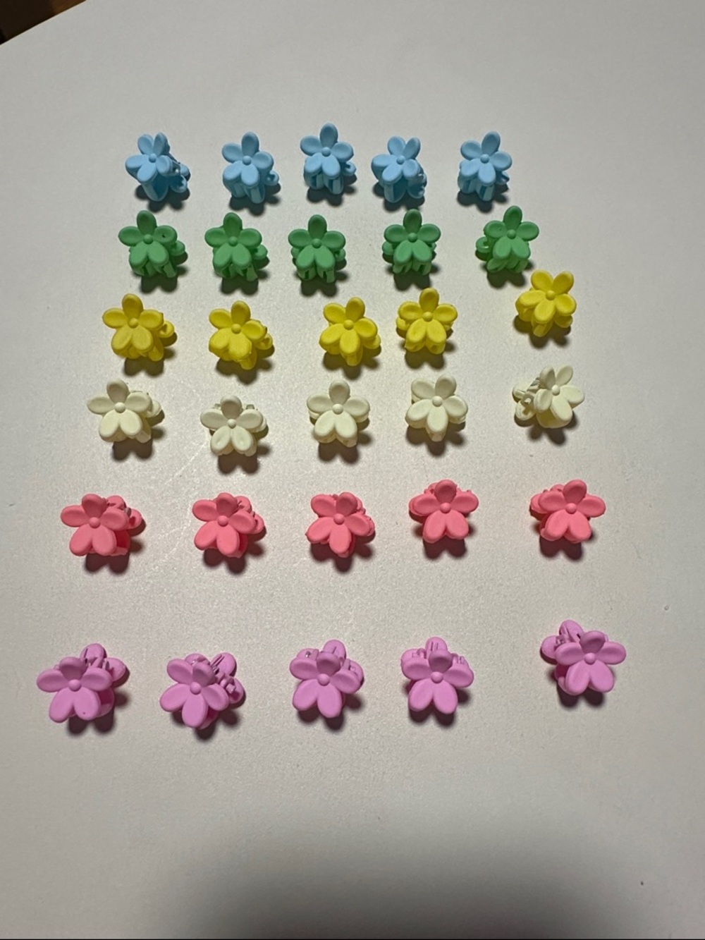 🎀Assorted Flower Hair Clips